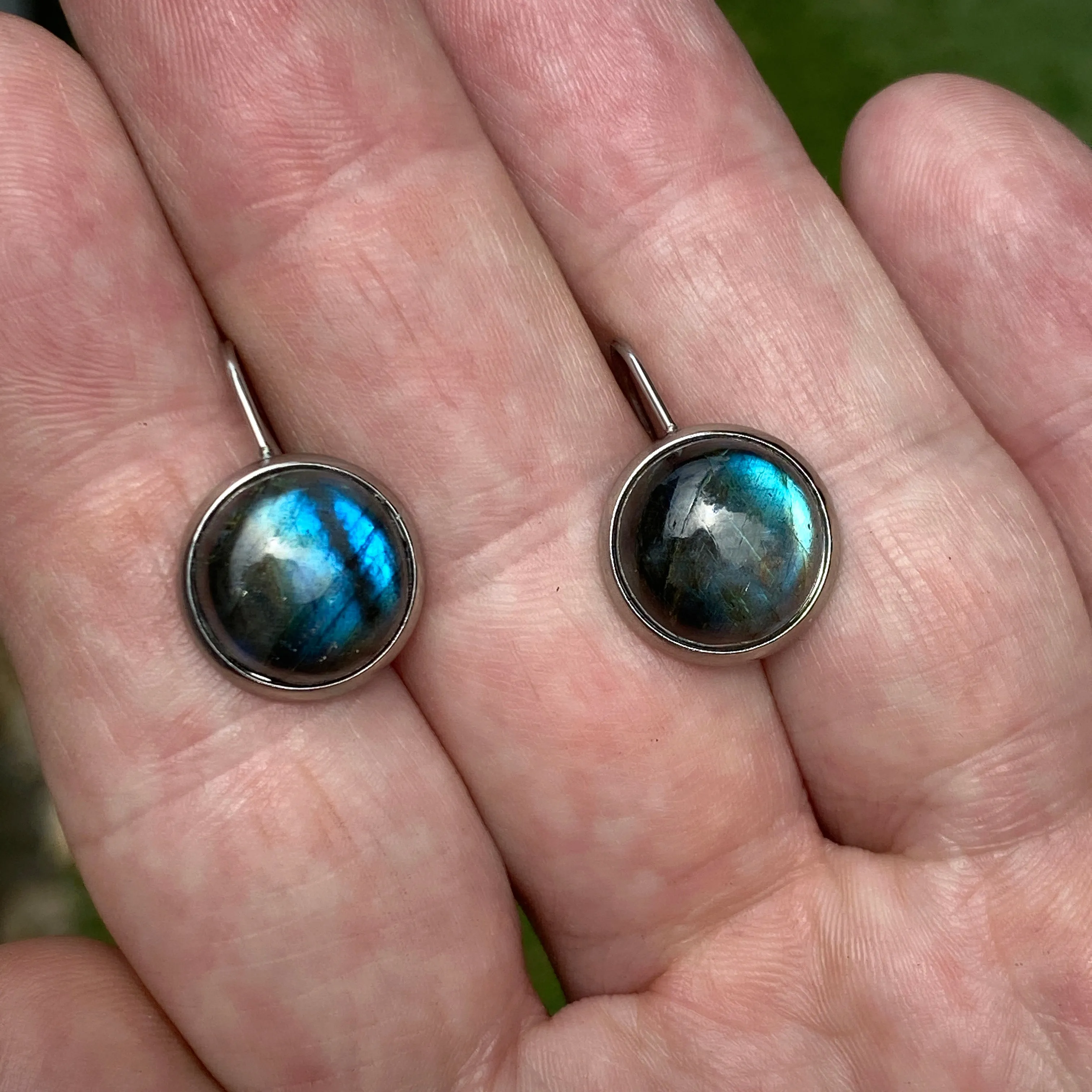 Labradorite Earrings