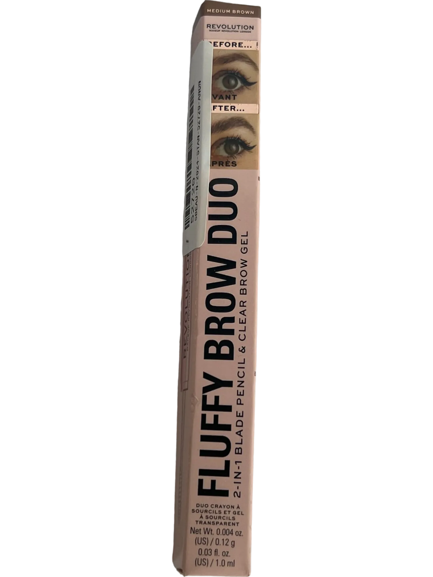 Makeup Revolution Fluffy Brow Filter Duo Medium Brown