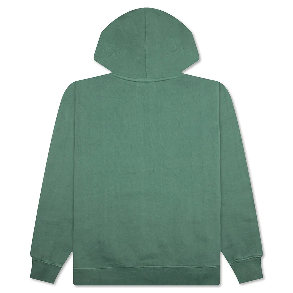 Making the Grade Bear Pullover Hoodie - Fern