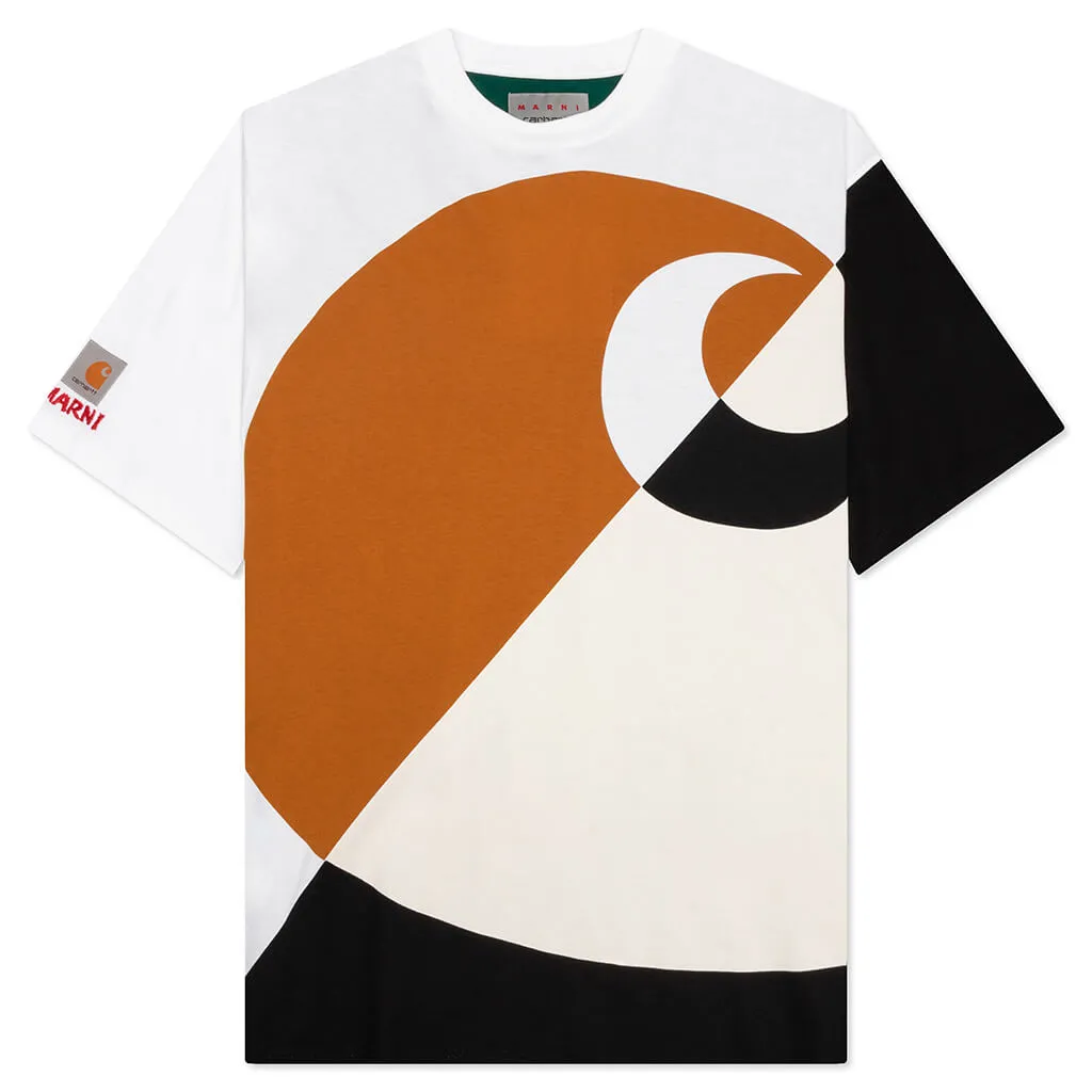 Marni x Carhartt WIP Logo S/S T-Shirt - Dark/Green