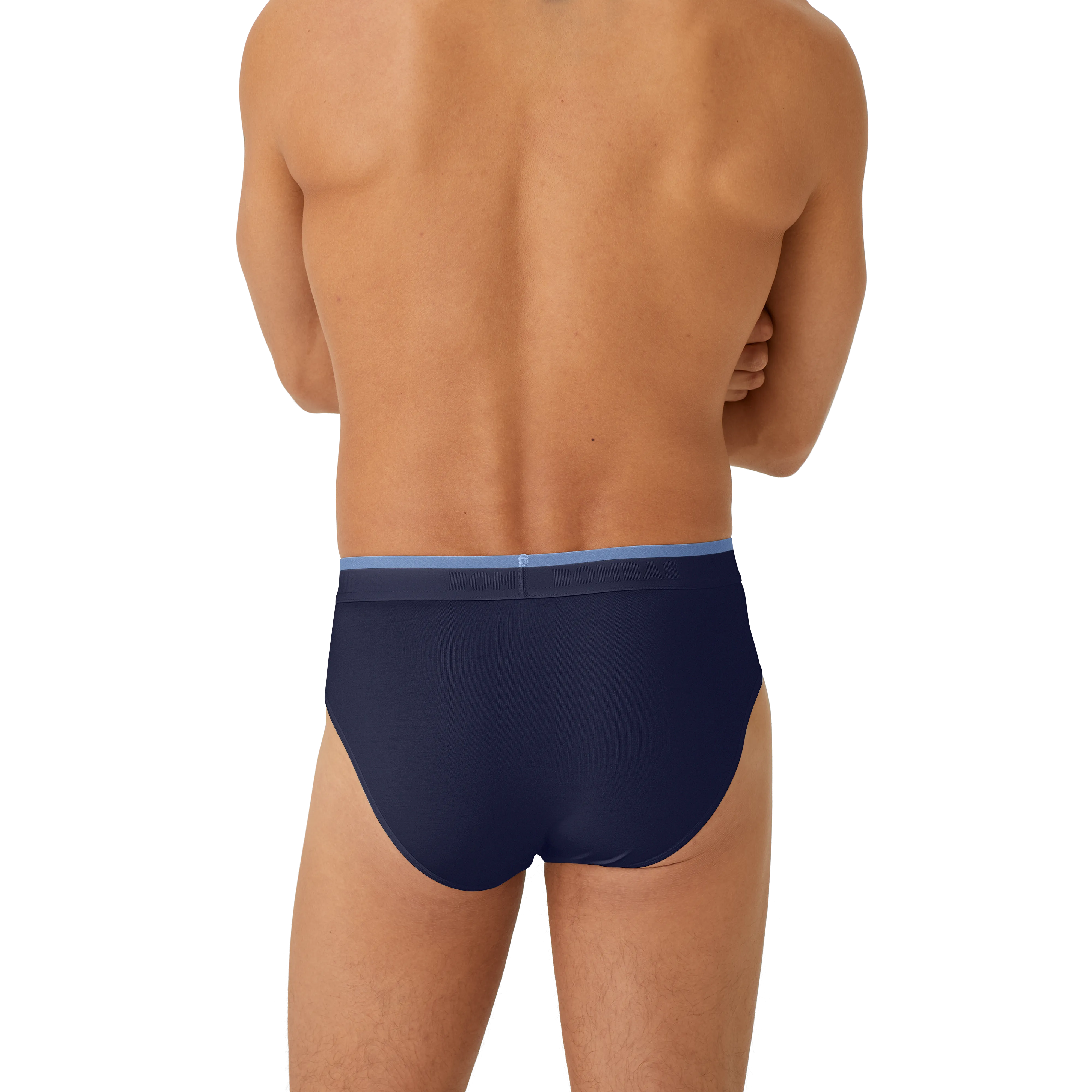 Men's Cotton Modal Blend Flyless Brief