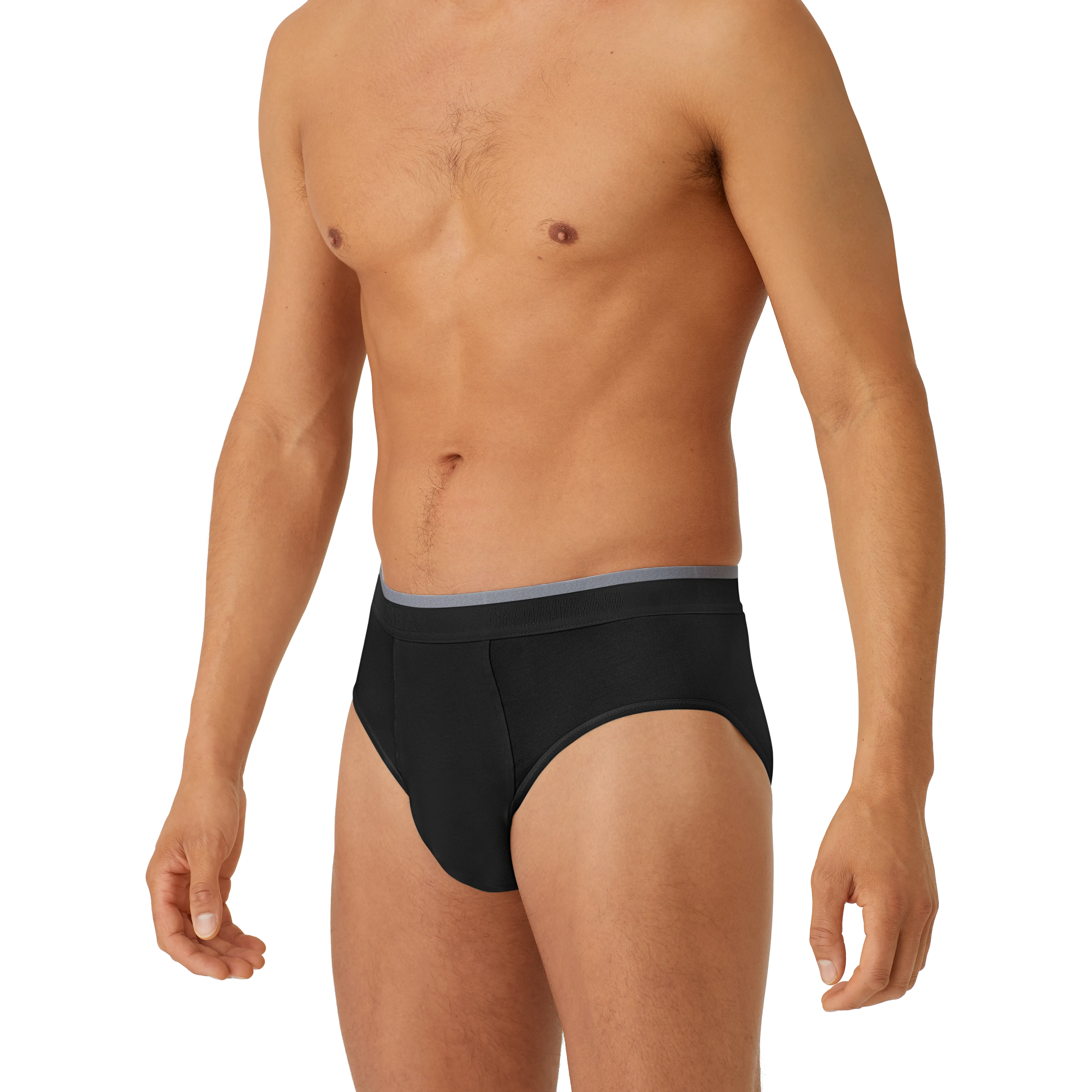 Men's Cotton Modal Blend Flyless Brief