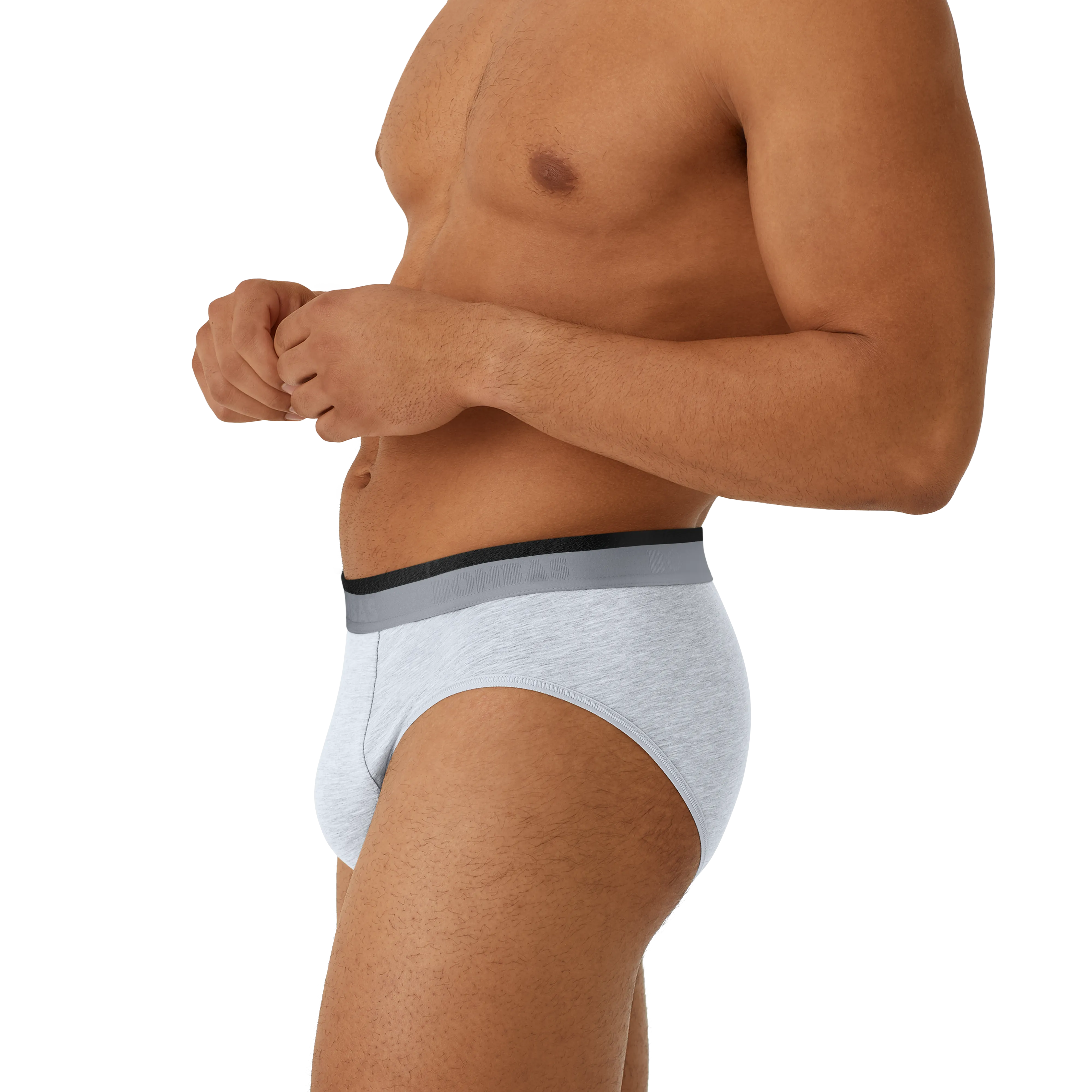 Men's Cotton Modal Blend Flyless Brief