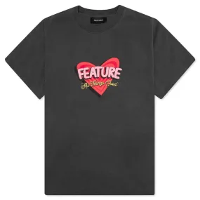 Merry Melodies of Love Tee - Pigment Black