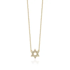 Mini star of david crystal