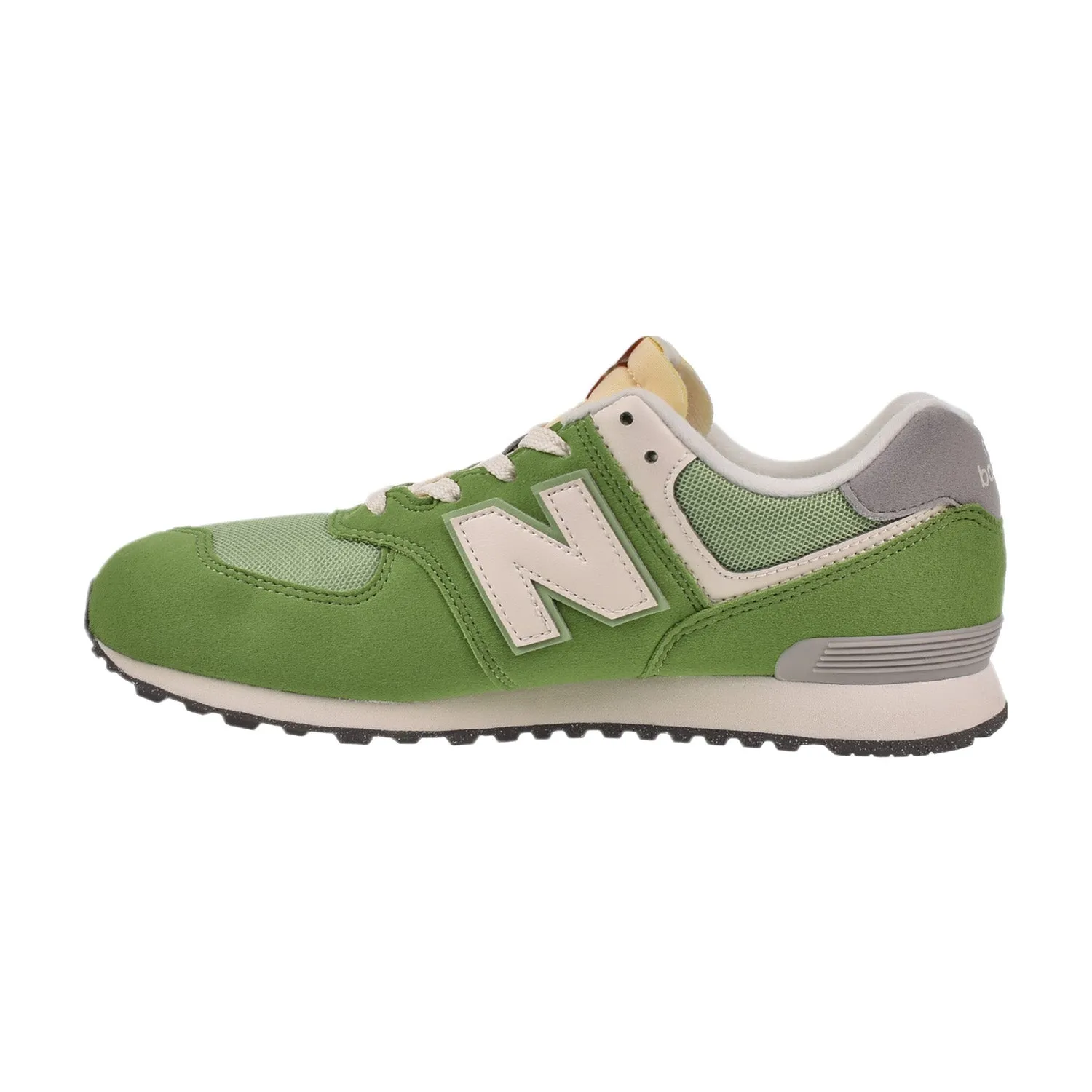 New Balance 574 Big Kids' Shoes Chive-white