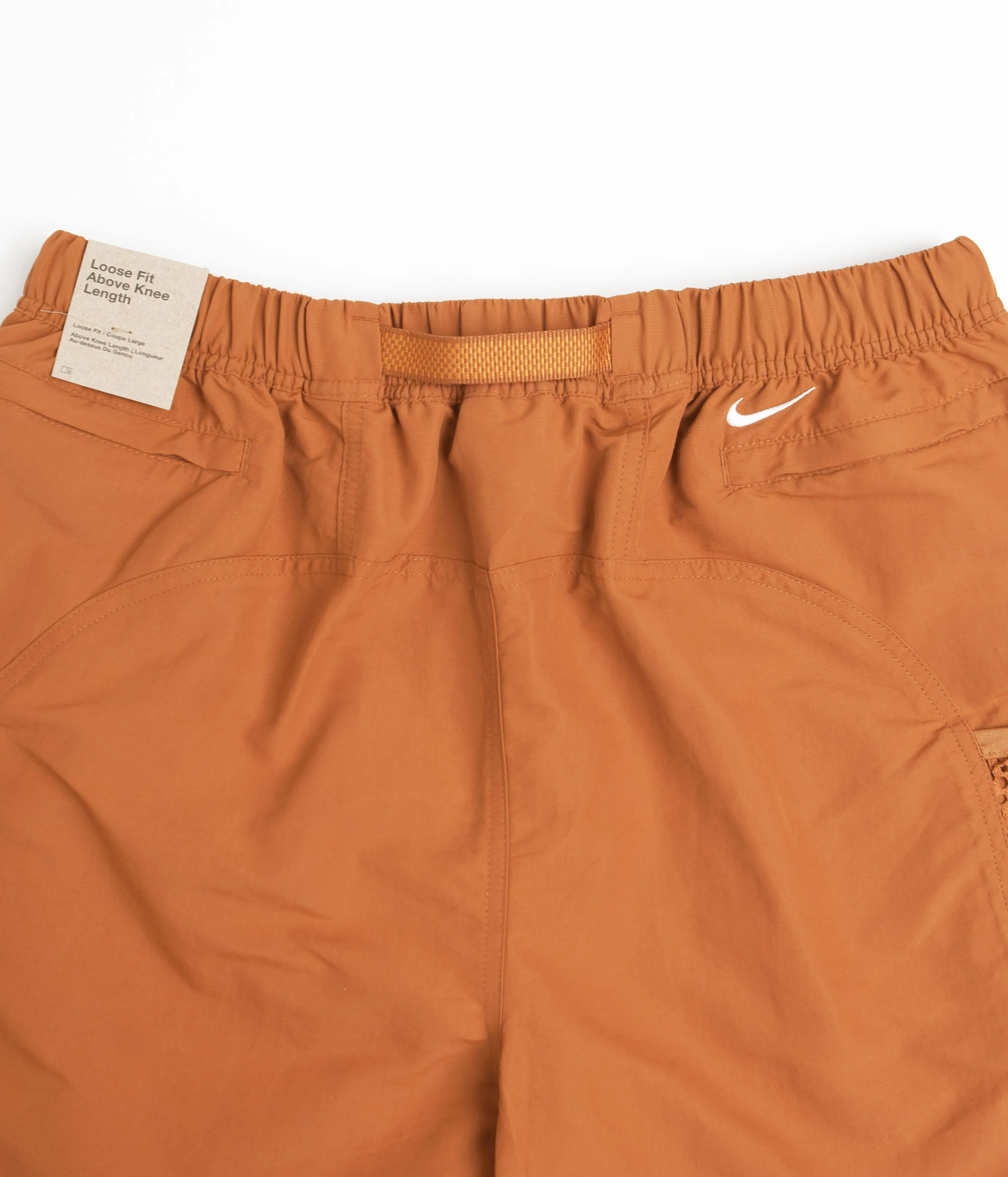 Nike ACG Snowgrass Cargo Shorts - Dark Russet / Monarch / Summit White