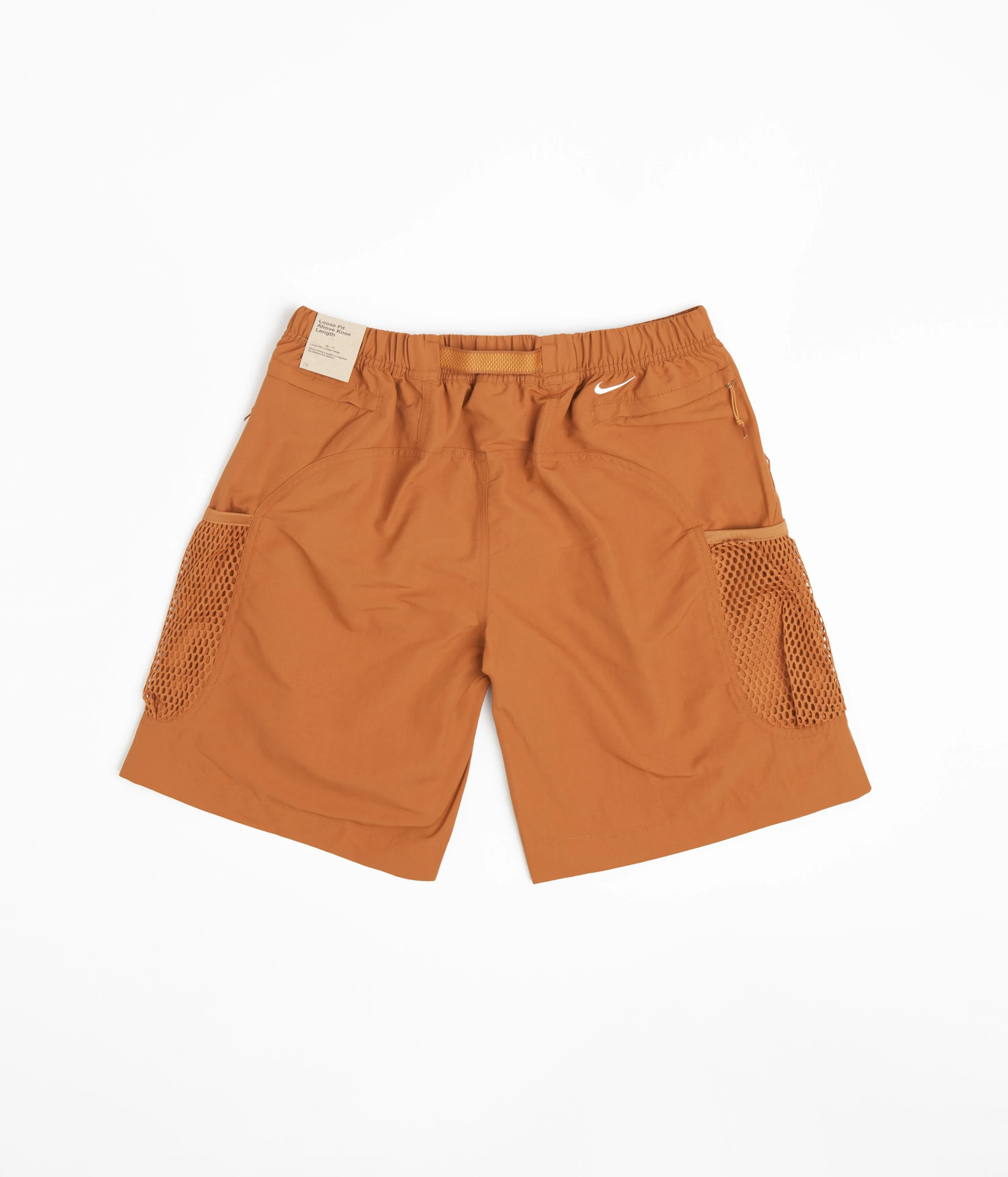 Nike ACG Snowgrass Cargo Shorts - Dark Russet / Monarch / Summit White