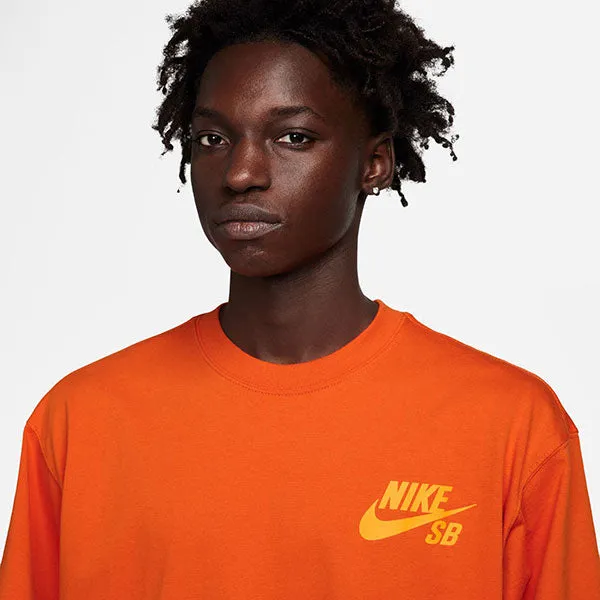 Nike SB Logo Tee Campfire Orange