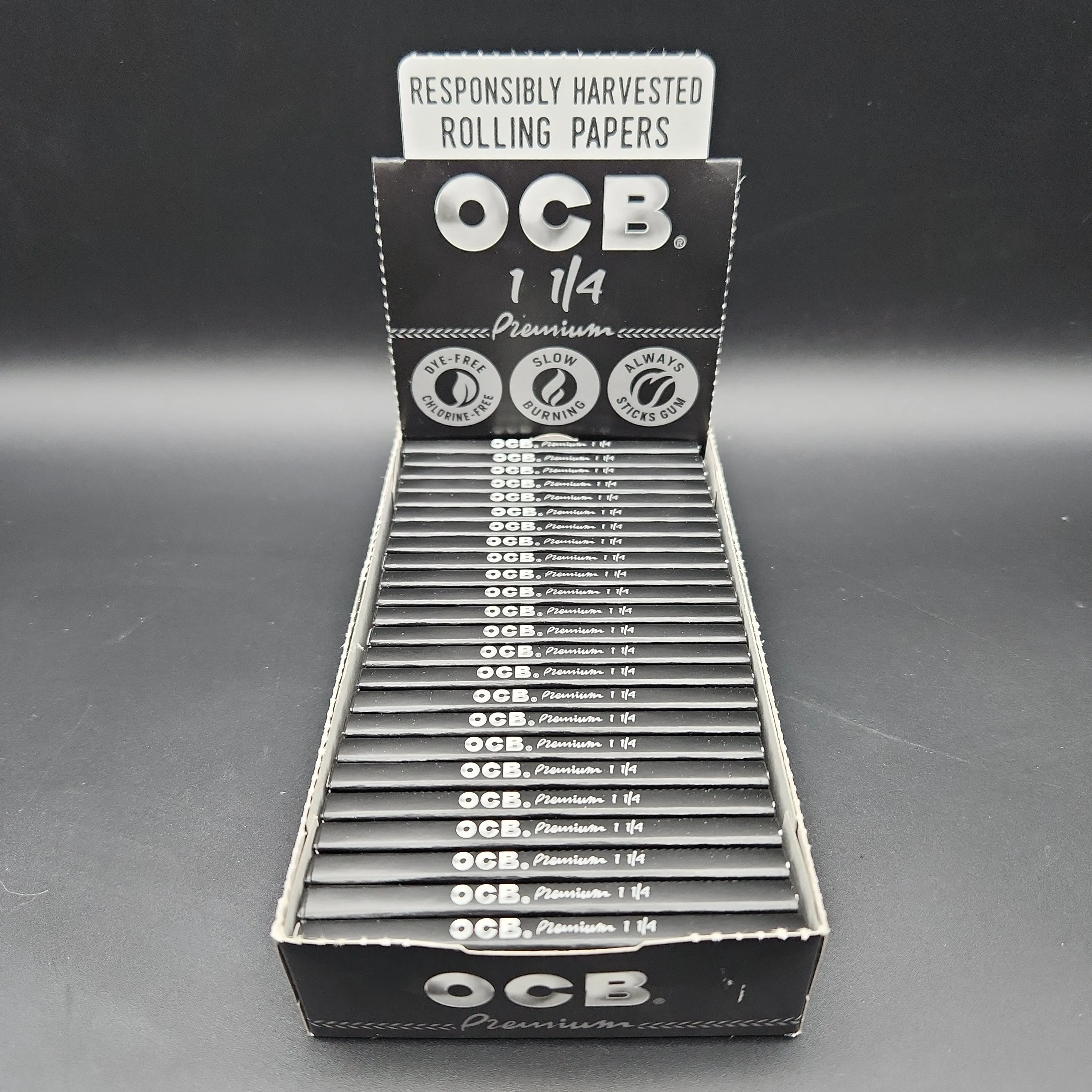 OCB Premium 1 1/4 Rolling Paper - Box of 24