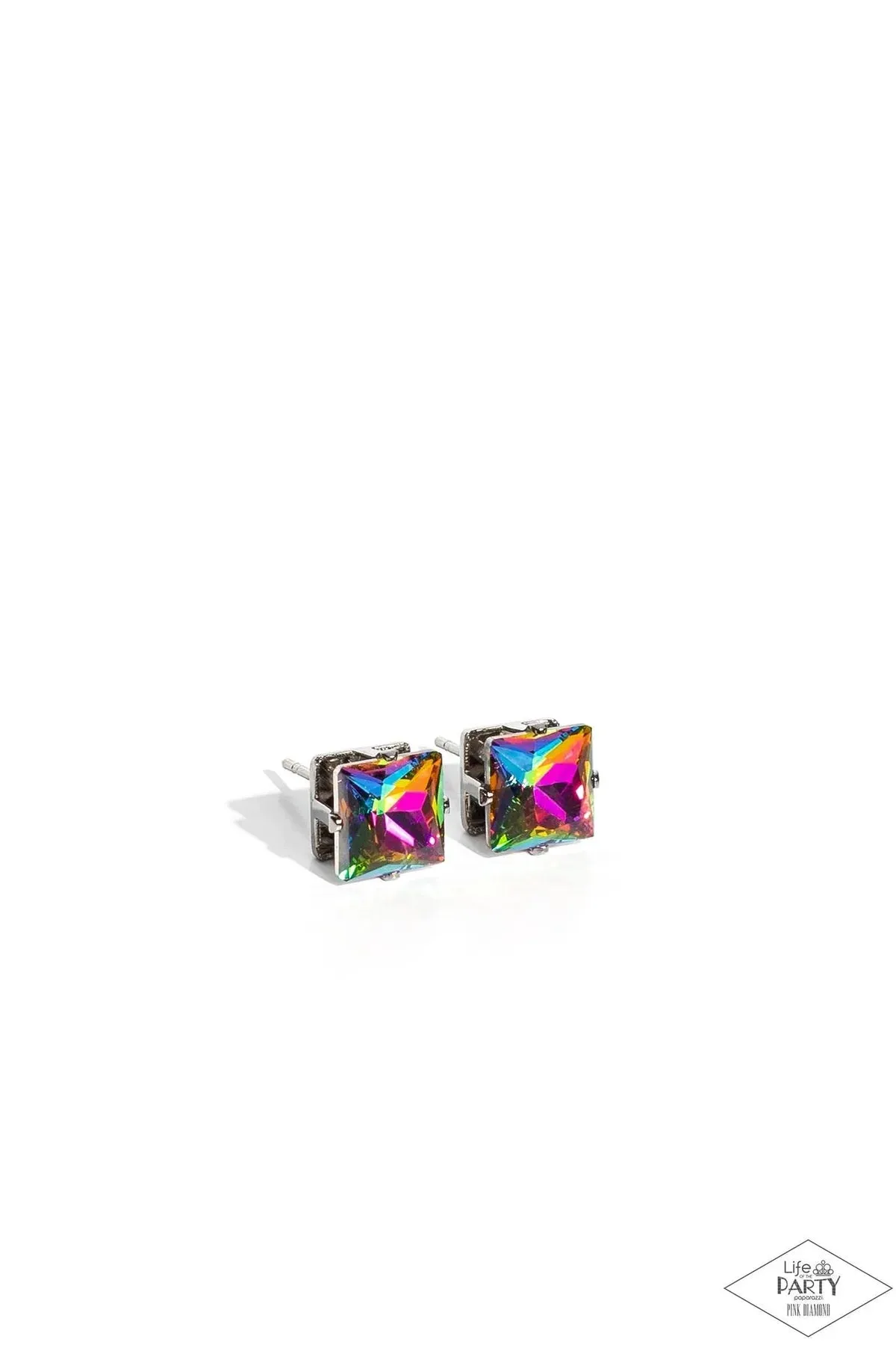 Paparazzi Girls Will Be Girls Multi Exclusive Post Earrings