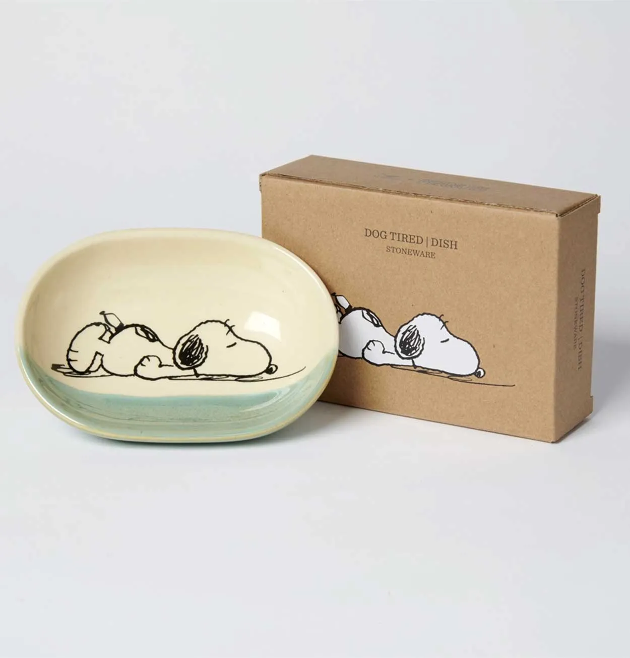 Peanuts Stoneware Dish – Dog Tired