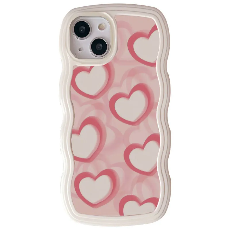 Pink Heart Bracelet Phone Case