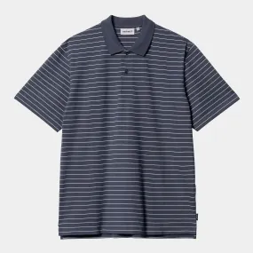 POLO SS CANSON BLUE STRIPES / CARHARTT WIP