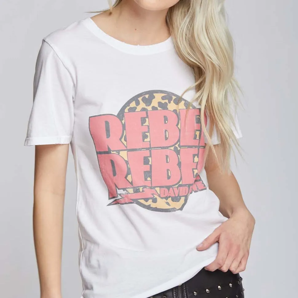 Rebel Rebel Tee (White)