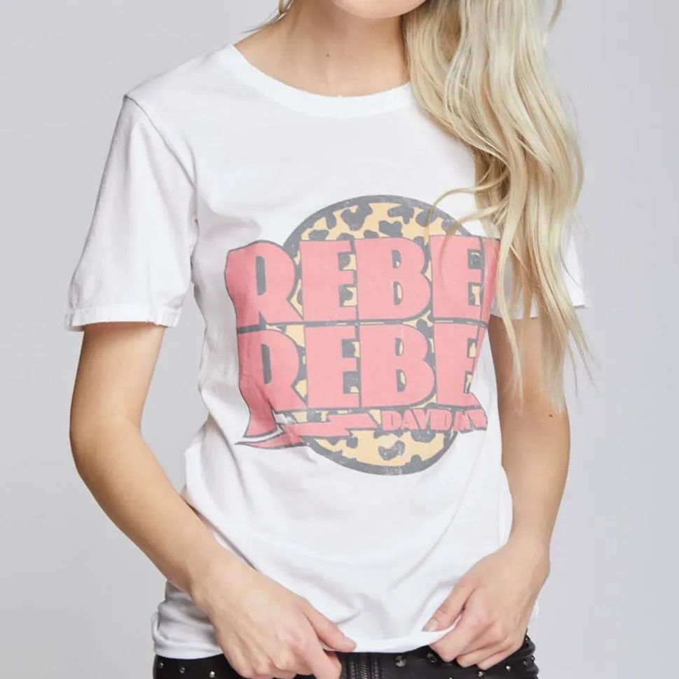 Rebel Rebel Tee (White)