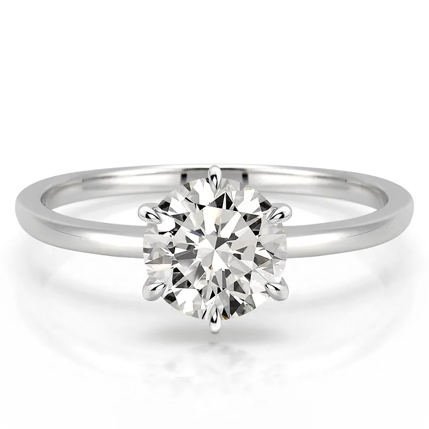 Round Brilliant Cut Diamond Solitaire Ring