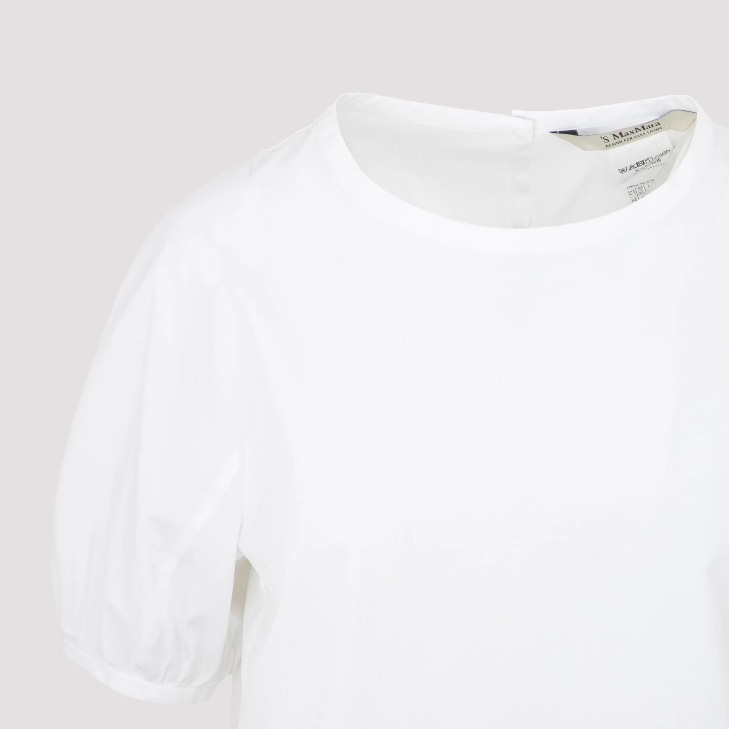 'S Max Mara Puff Sleeve T-Shirt