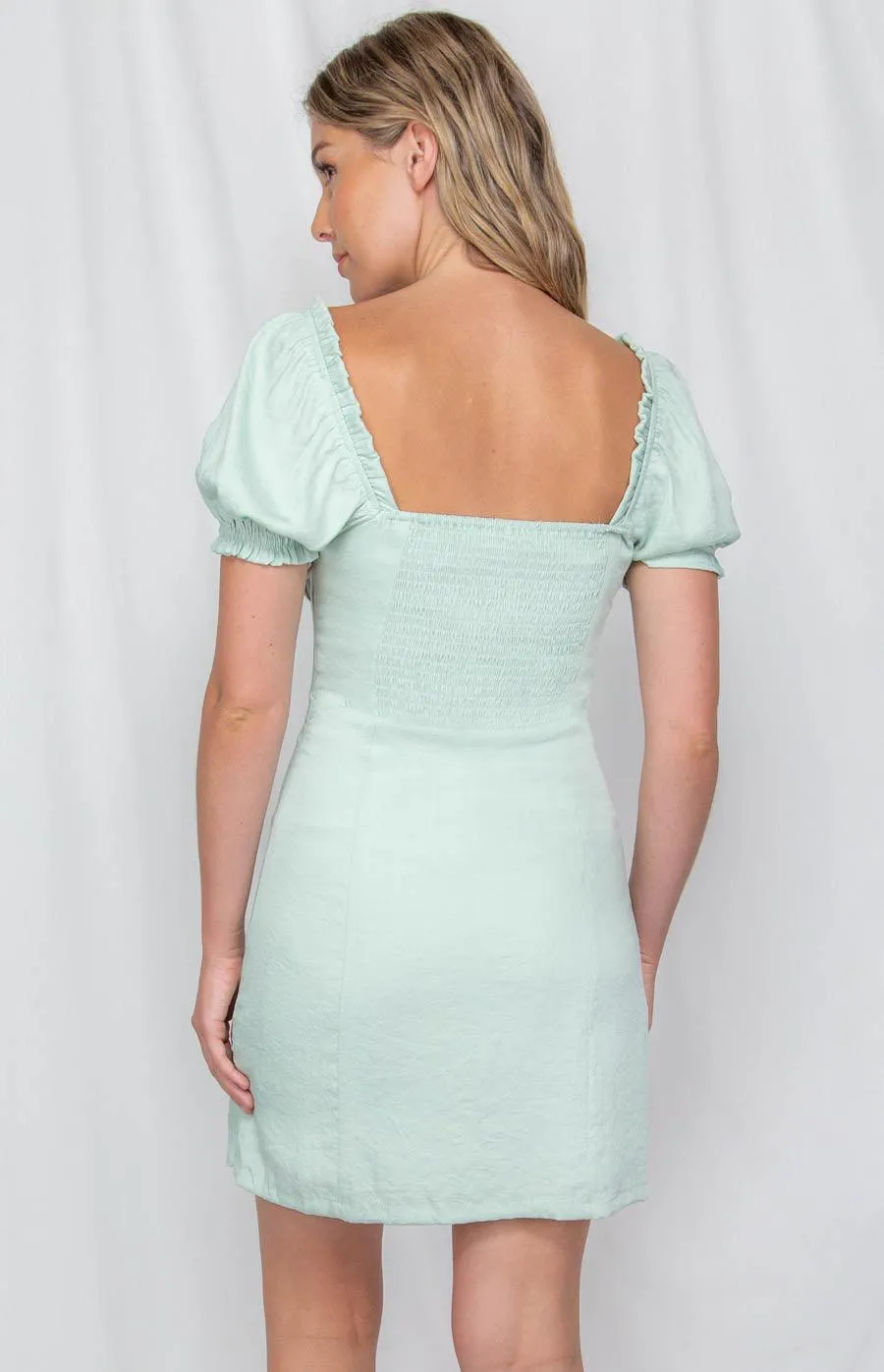 Shanny Mini Dress -Mint