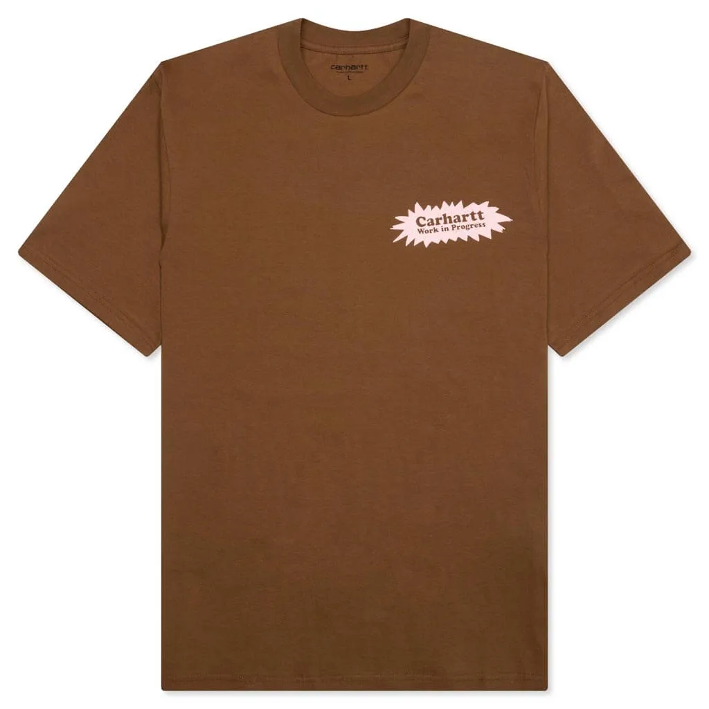 S/S Bam T-Shirt - Hamilton Brown