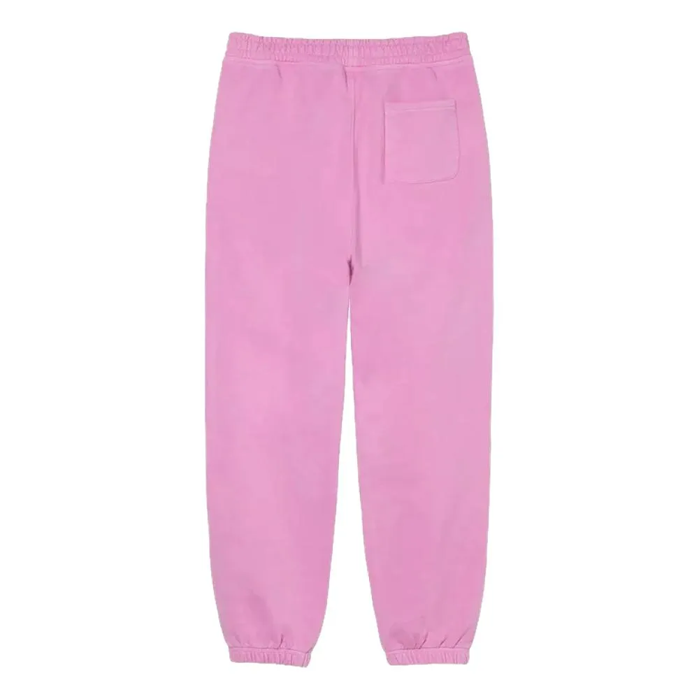 STUSSY STOCK LOGO PANT-PINK