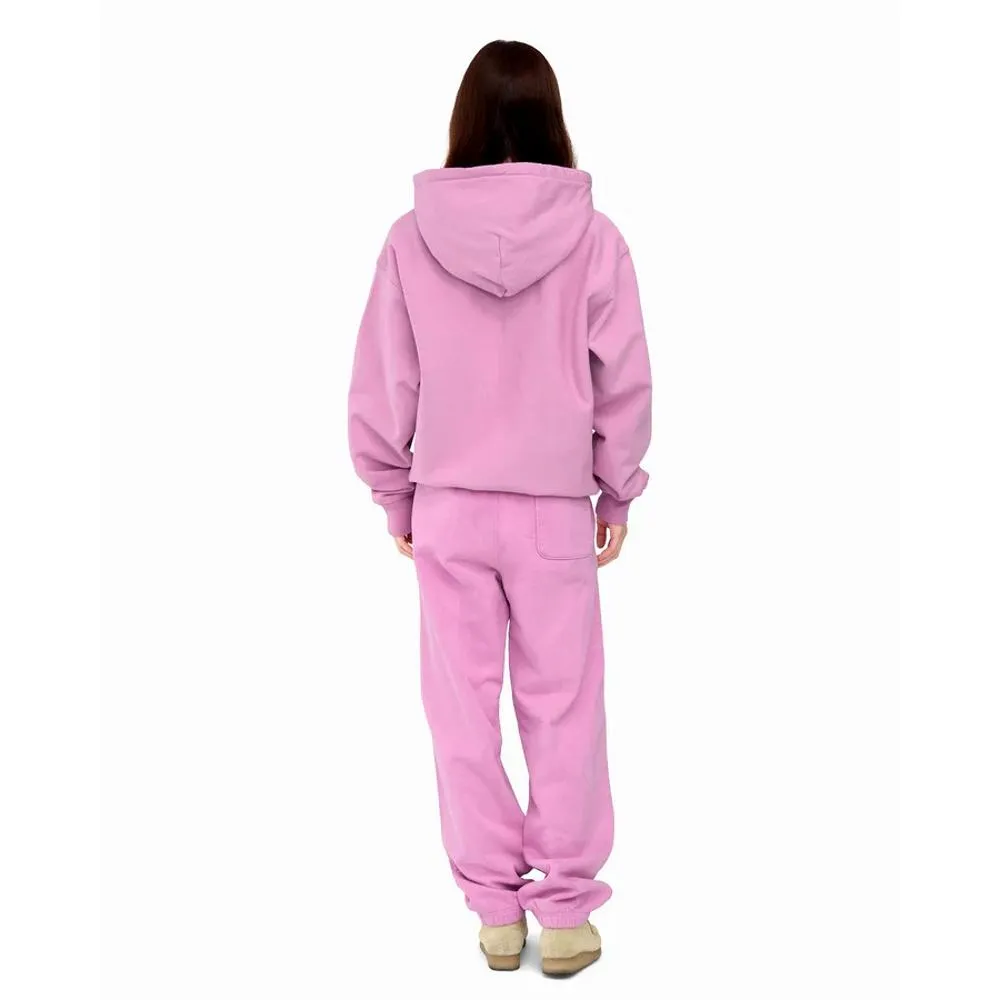 STUSSY STOCK LOGO PANT-PINK