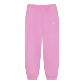 STUSSY STOCK LOGO PANT-PINK