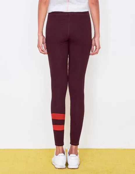 Sundry Stripes Legging Yoga Pant Cacao