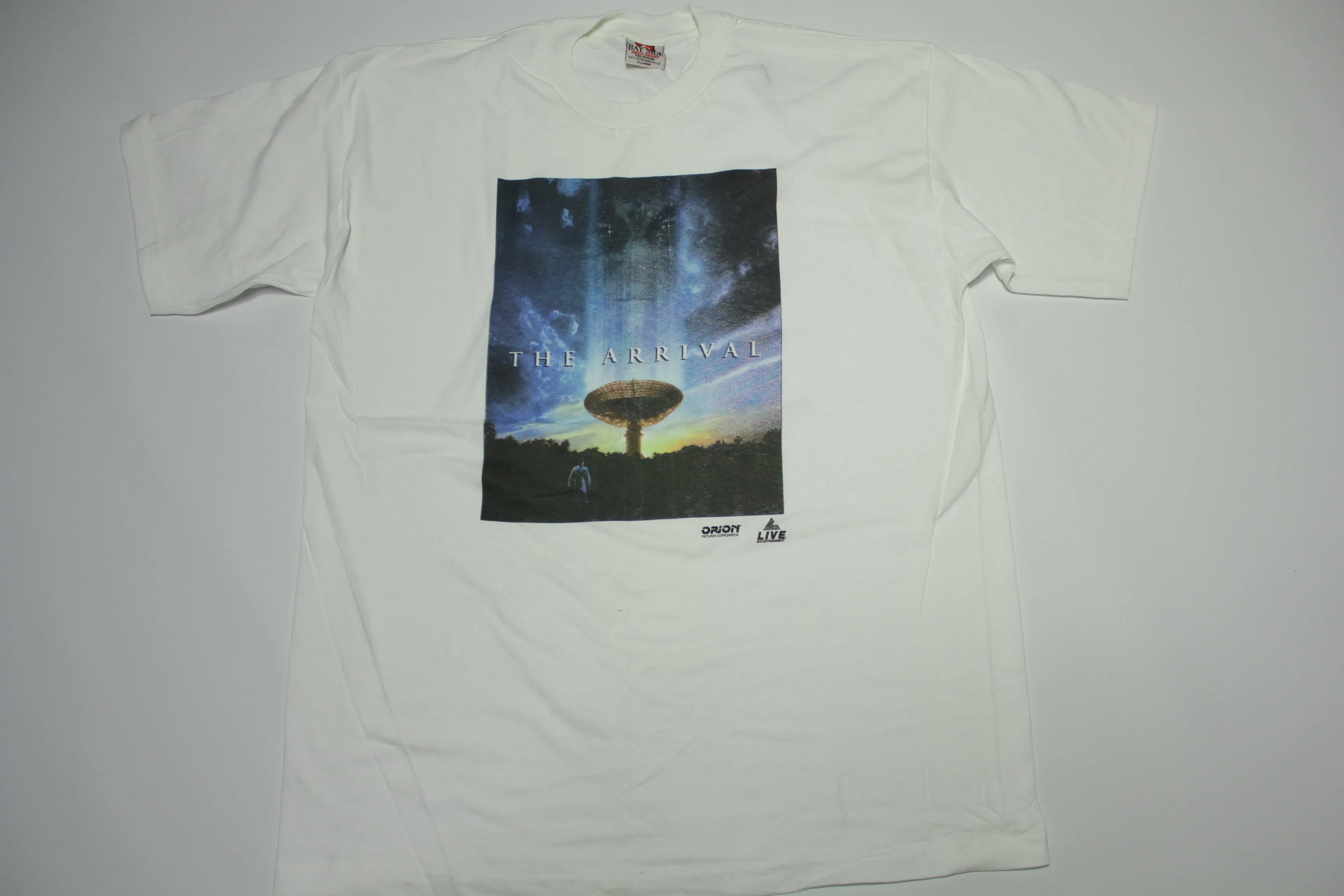 The Arrival 1996 Vintage Orion Made in USA 90's Movie Promo T-Shirt