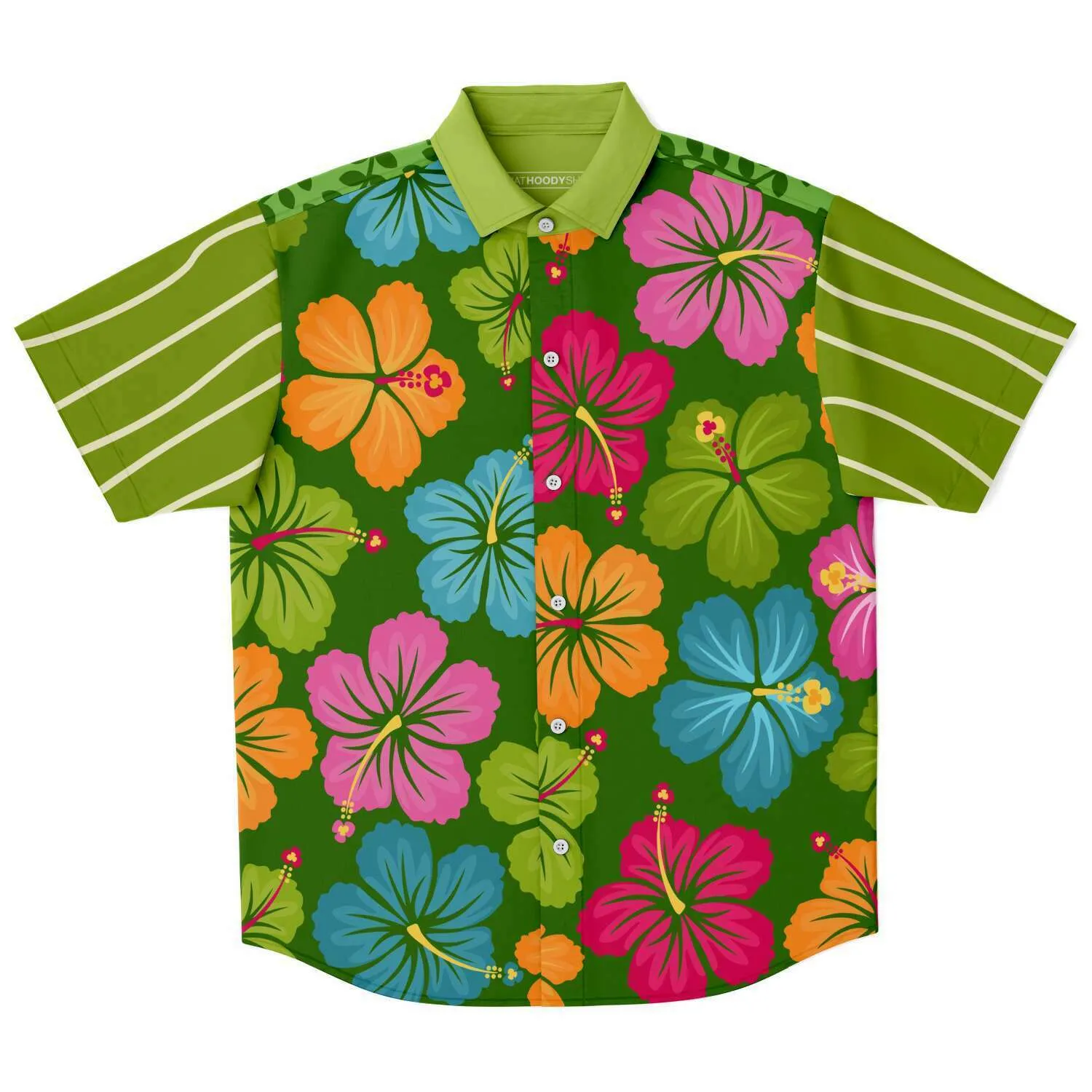 The Tiki God Short Sleeve Button Down Shirt