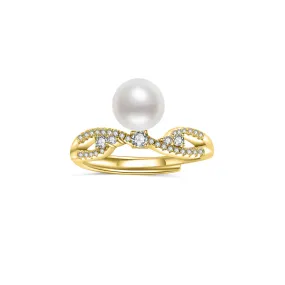 Top Grade Freshwater Pearl Ring WR00267 | STARRY