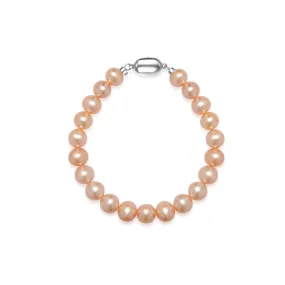 Top Grade Pink Freshwater Pearl Bracelet WB00185