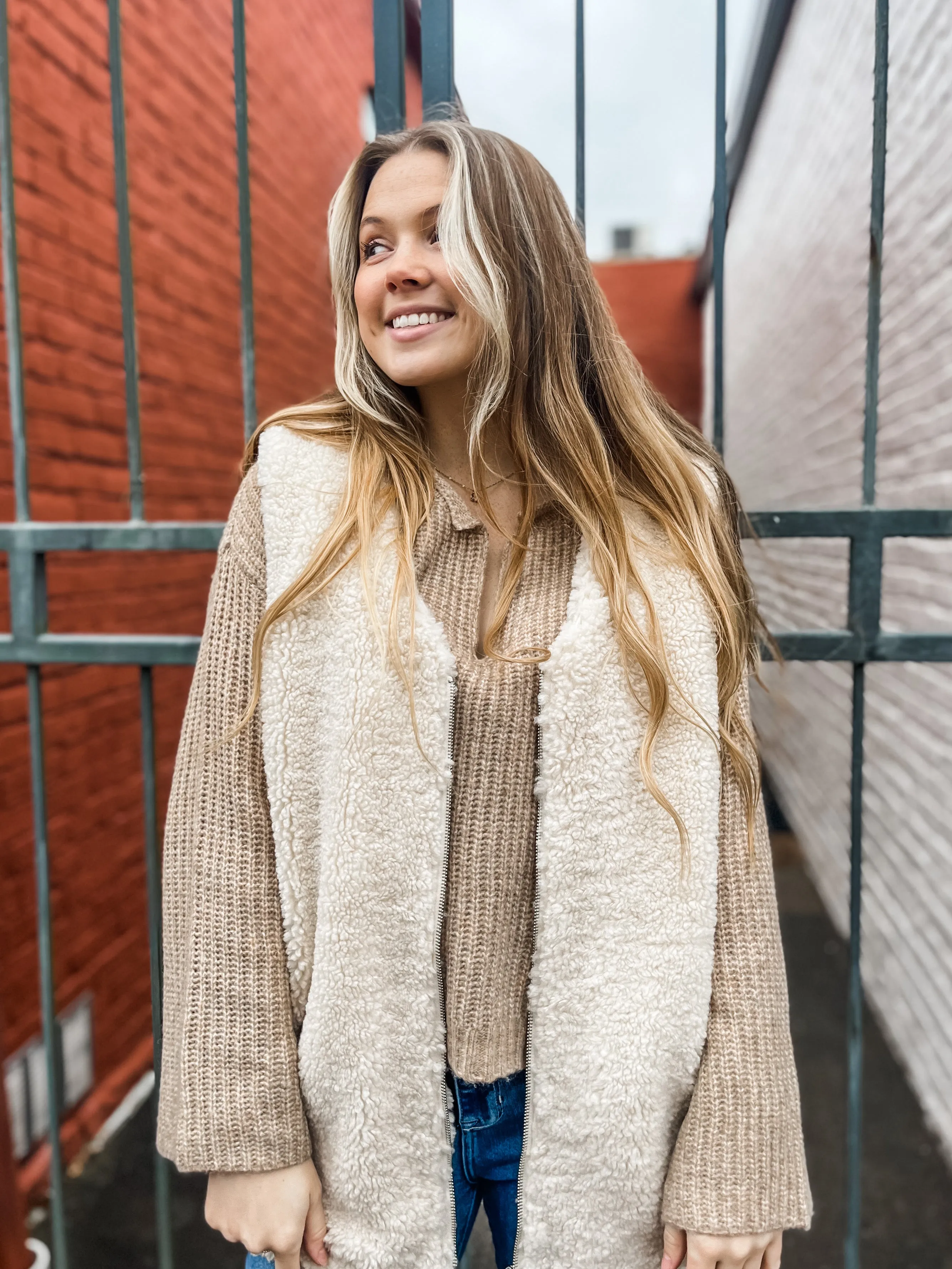 Tucson Teddy Faux Fur Vest