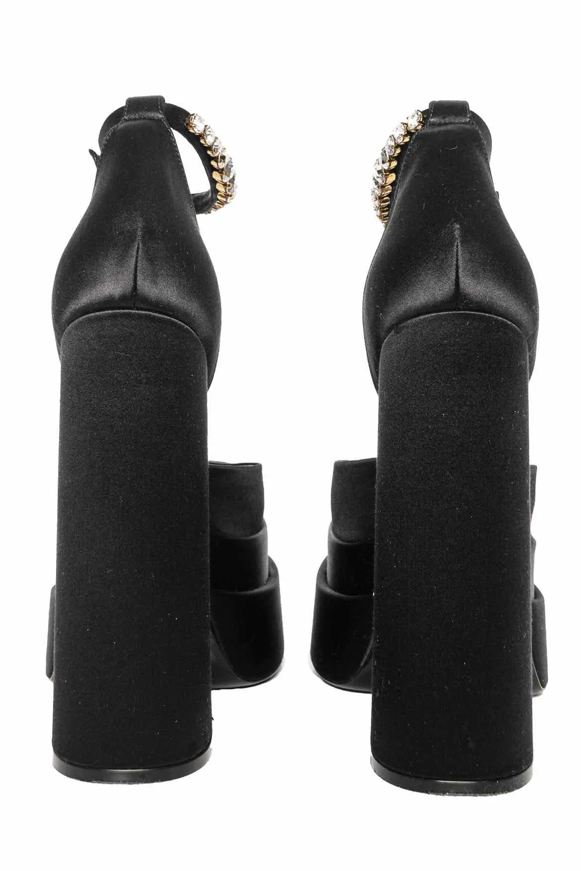 Versace Size 38 Medusa Aevitas Platform Pumps