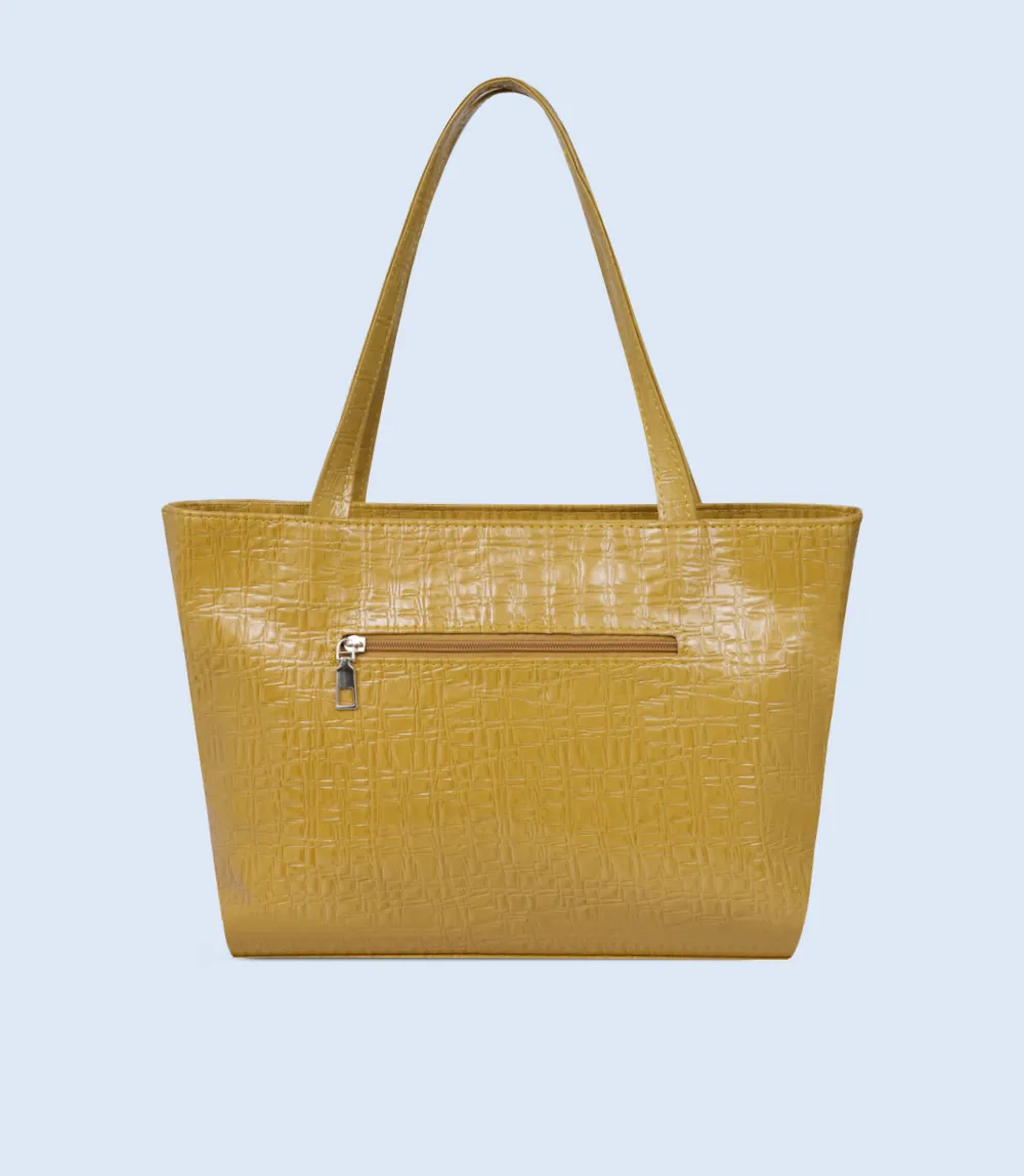 WB2391-MUSTARD-Women Shoulder Bag