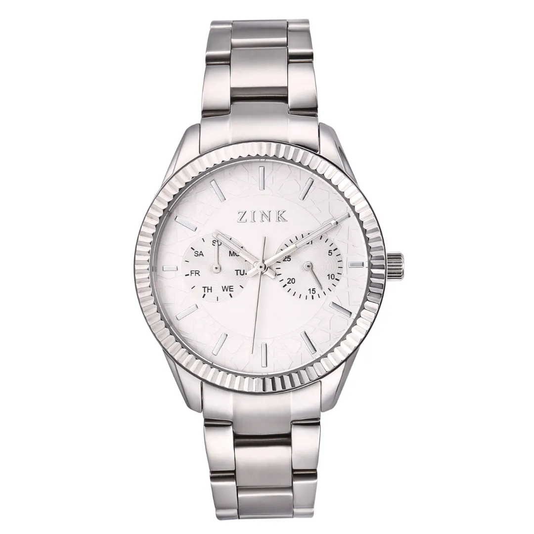 Zink Stainless Steel Analog Women's Watch ZK128L2SS-16