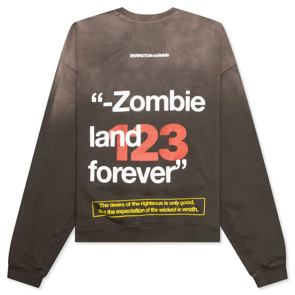 Zombieland Crewneck - Brown